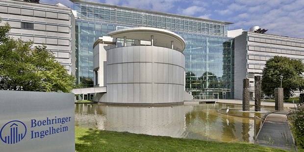 Unternehmensgebäude von Boehringer Ingelheim