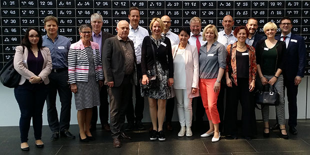 Gruppenbild mit BFW- und Fraport-Beteiligten